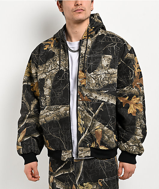 Empyre x Realtree Edge™ Black Hooded Jacket | Zumiez