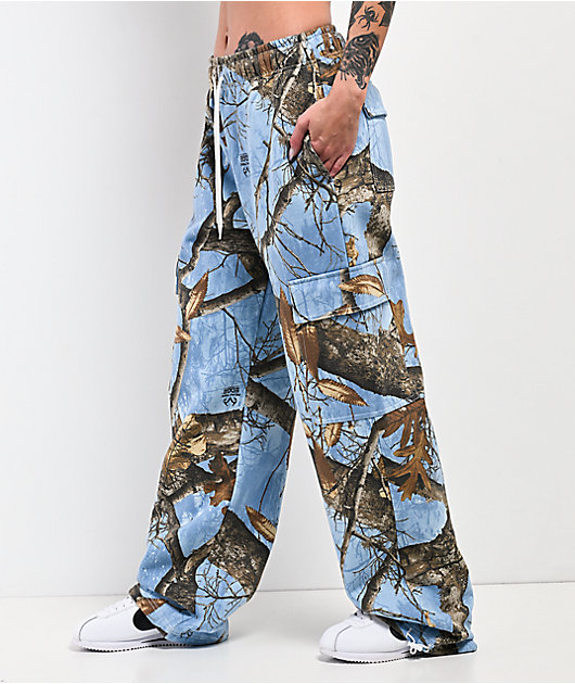 Empyre x Realtree Edge Blue Cargo Sweatpants | Zumiez