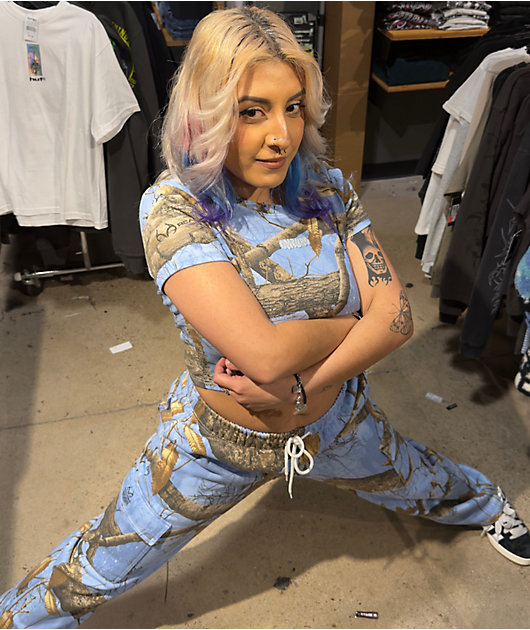 Empyre x Realtree Edge Blue Cargo Sweatpants