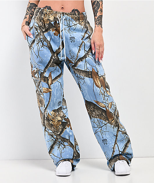 Empyre x Realtree Edge Blue Cargo Sweatpants | Zumiez