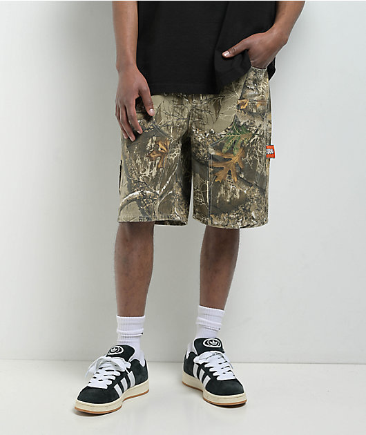 Empyre x Realtree Edge Double Knee Loose Carpenter Shorts Zumiez