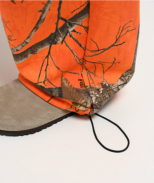 Empyre x Realtree Edge Orange Camo Baggy Sweatpants