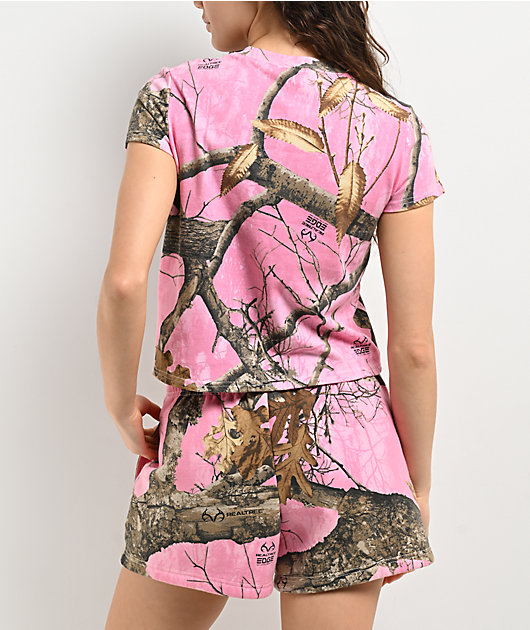 Empyre x Realtree Edge Pink Boy Fit T-Shirt