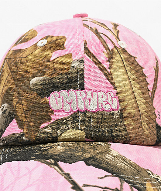 Empyre x Realtree Edge Pink Strapback Hat | Zumiez
