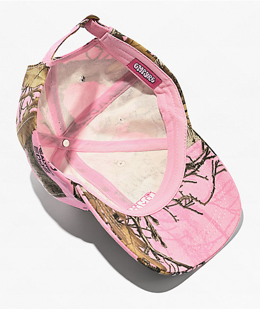 Empyre x Realtree Edge Pink Strapback Hat | Zumiez