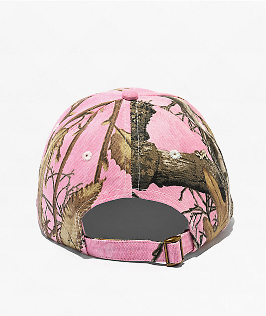 Empyre x Realtree Edge Pink Strapback Hat | Zumiez