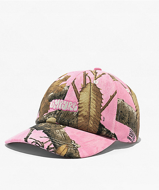 Empyre x Realtree Edge Pink Strapback Hat | Zumiez