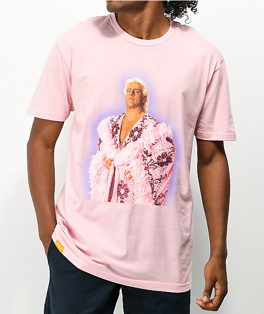x WWE Ric Flair Pink T-Shirt