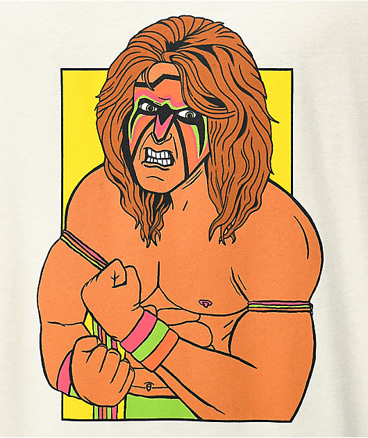 Enjoi x WWE Weekend Warrior Natural T-Shirt