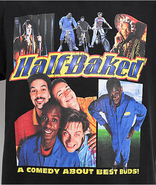 Episode x Half Baked Best Buds Black Wash T-Shirt