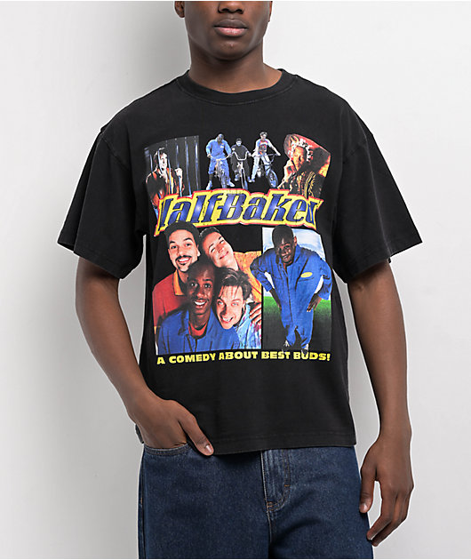 Episode x Half Baked Best Buds Black Wash T-Shirt | Zumiez