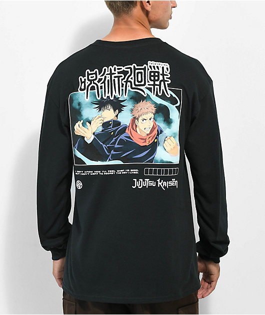 Episode x Jujutsu Kaisen How I'll Feel camiseta negra de manga larga