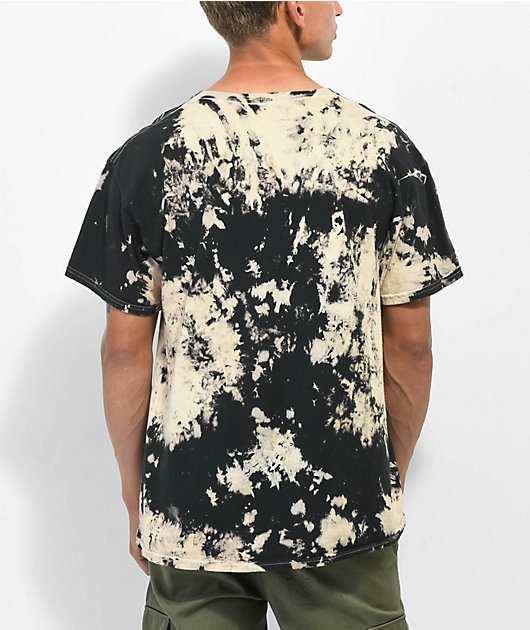 Episode x Jujutsu Kaisen Itadori Black Bleach Dye T-Shirt
