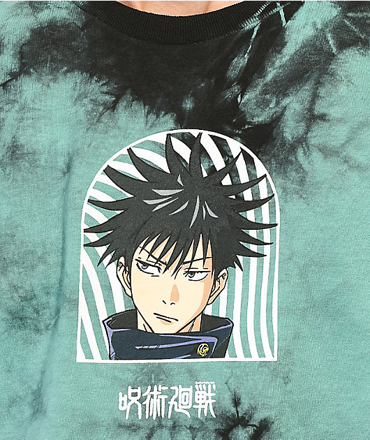 Episode x Jujutsu Kaisen Megumi Green Tie Dye T-Shirt