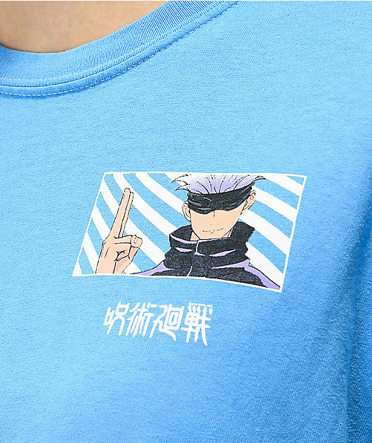 Episode x Jujutsu Kaisen Satoru Camiseta azul
