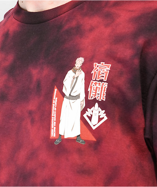 Episode x Jujutsu Kaisen Sukuna Red T-Shirt