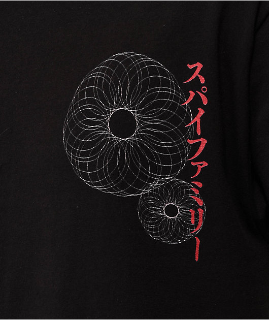 Episode x Spy Family Anya Black T-Shirt