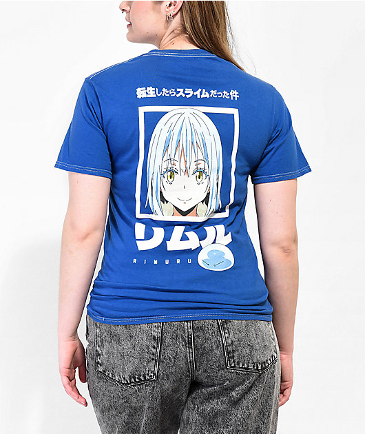 Episode x That Time I Got Reincarnated As A Slime Rimuru \u0026 Slime Head Blue T -Shirt | Zumiez