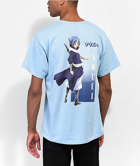 Episode x That Time I Got Reincarnated As A Slime Souei Blue T-Shirt