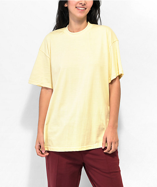 drop shoulder t shirt