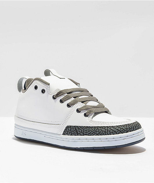 Es Penny 2 White & Navy Skate Shoes | Zumiez
