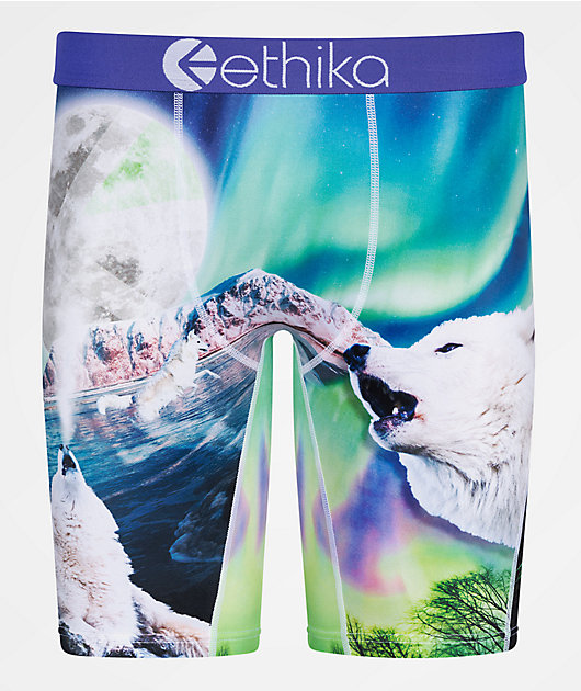 Ethika Aurora Wolves Boxer Briefs
