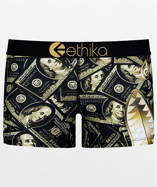 Ethika BMR Gold Barz Staple Boyshort Underwear