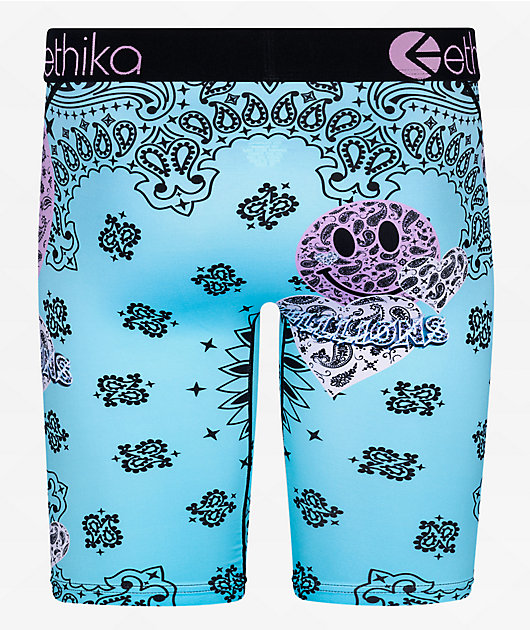 Ethika Big Stepper Blue & Pink Boxer Briefs
