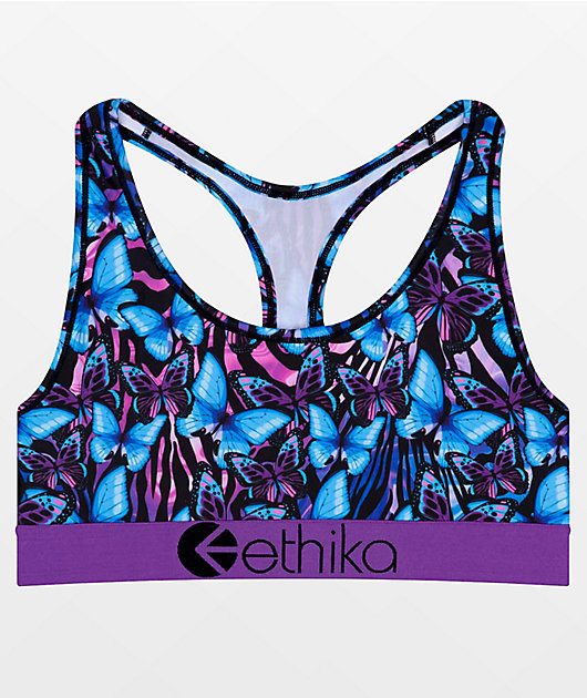 Ethika Blue Flutter Sostén deportivo