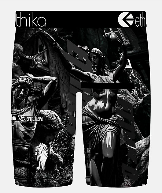 Ethika Bomber Be Bold Black Boxer Briefs