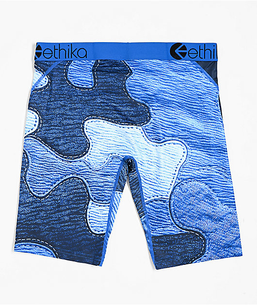 Ethika Bomber Denim Blues Boxer Briefs
