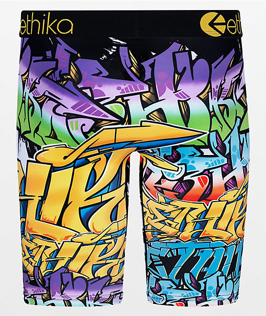 Cross Colours x Ethika Graffiti Boy Shorts