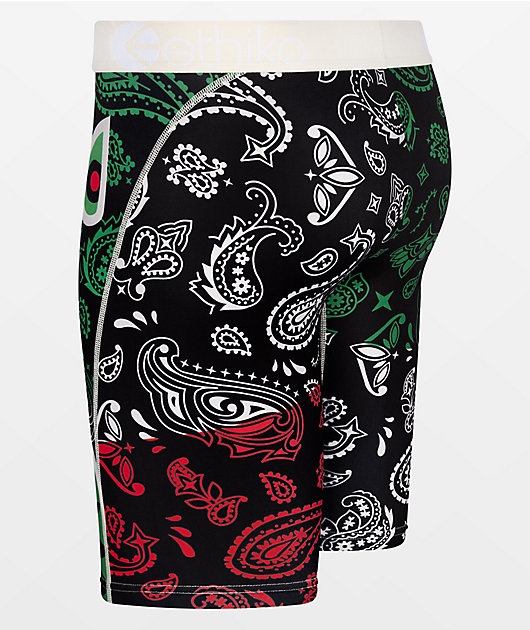 Ethika Bomber Paisley Boxer Briefs