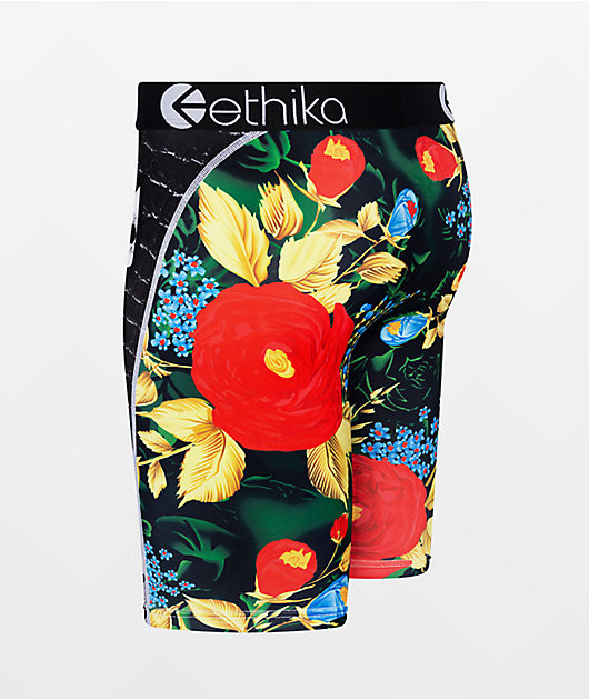 Ethika Bomber Plain Jane Black bóxers