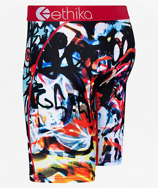 Ethika Bomber Tag Red Boxer Briefs