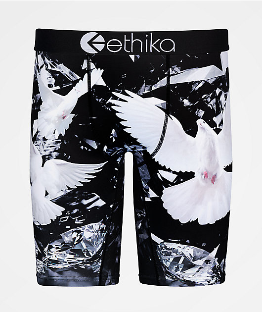 Ethika Boys Love Diamonds Boxer Briefs