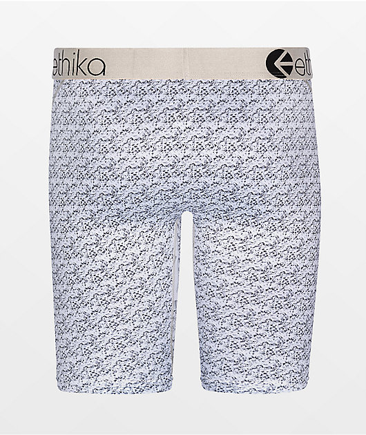 Ethika Bust Down Calzoncillos bóxer para niños plateados