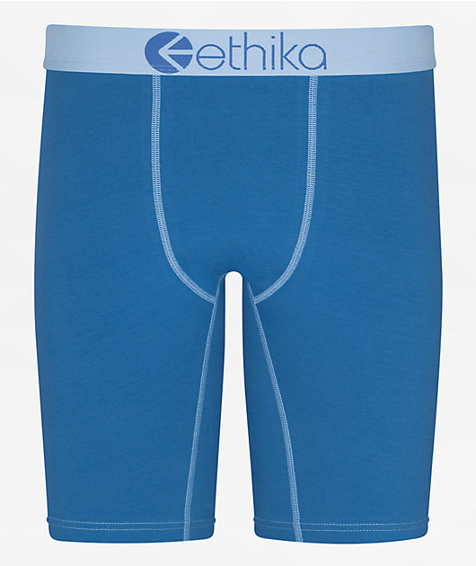 Ethika Cerulean Blue Boxer Briefs