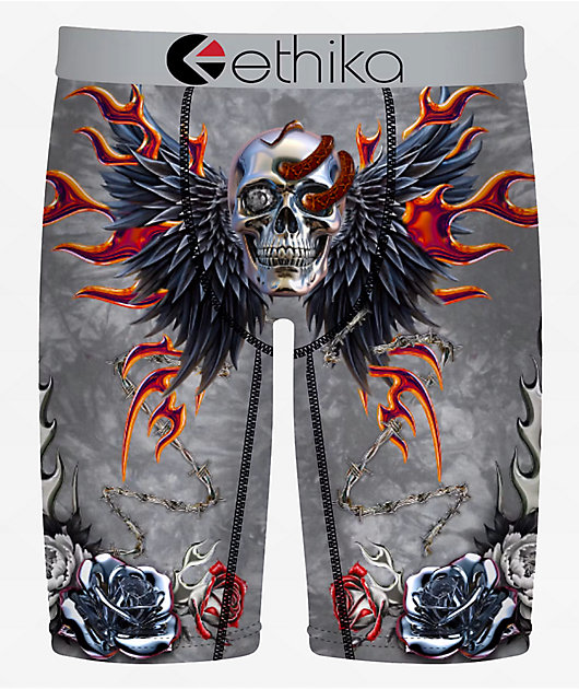 Ethika Chaotic Chrome Boxer Briefs | Zumiez