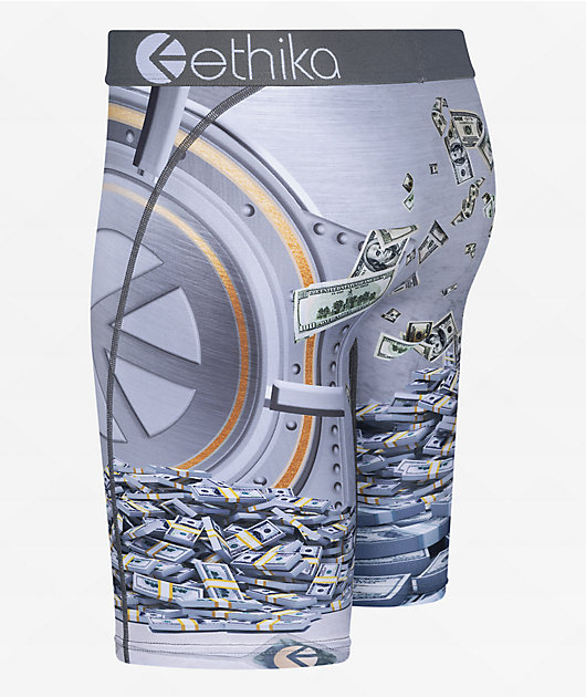 Ethika Diff Contracts Grey Boxer Briefs