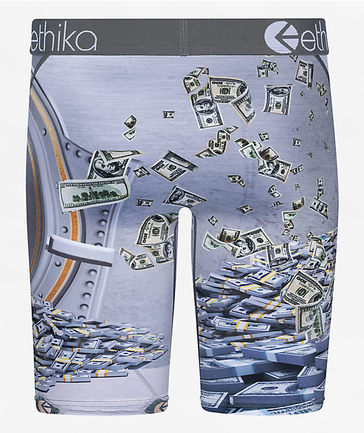 Ethika Diff Contracts Grey Boxer Briefs