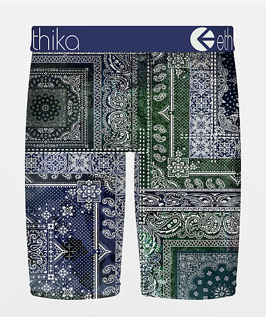 Ethika Indigo Bloom Boxer Briefs