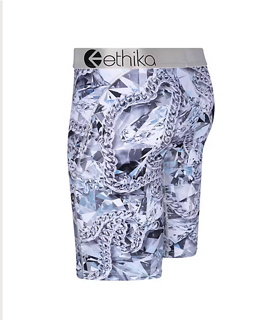 Ethika Kids Benji Diamonds Boxer Briefs