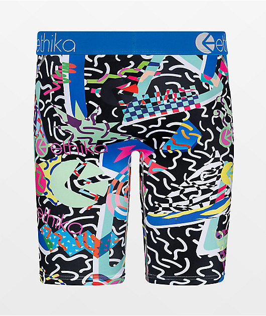 ETHIKA Boy's 3 Pack Bomber Tropic Boxer Briefs Size Small 6/8 
