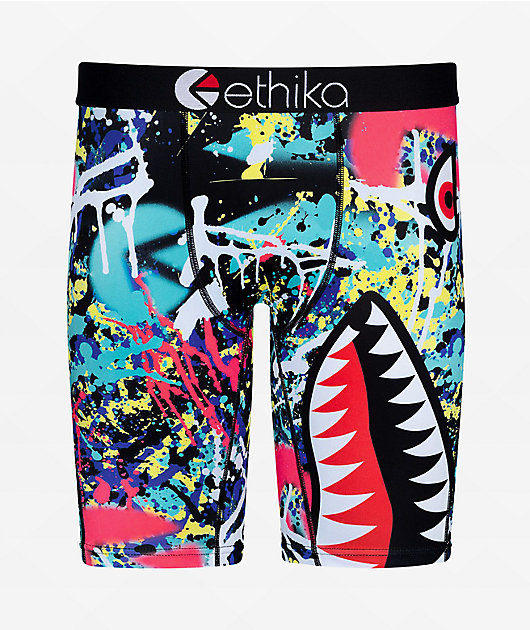 Ethika Kids Bomber calzoncillos bóxer negros