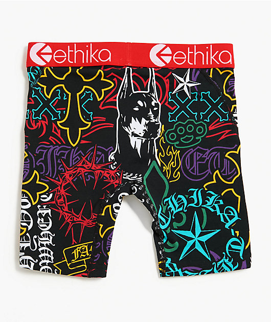 Ethika Kids Cross My Heart Boxer Briefs