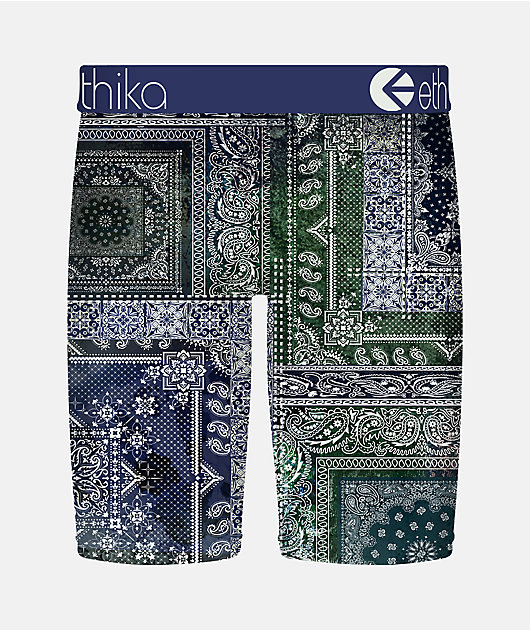 Ethika Kids Indigo Bloom Boxer Briefs