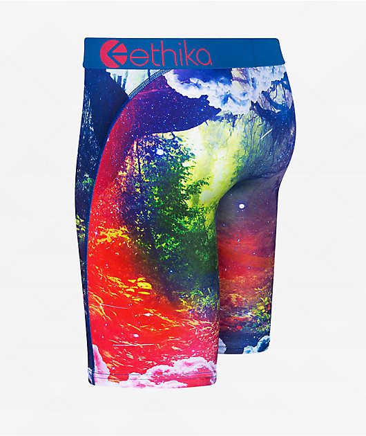 Ethika Kids Jungle Dreams Blue Boxer Briefs