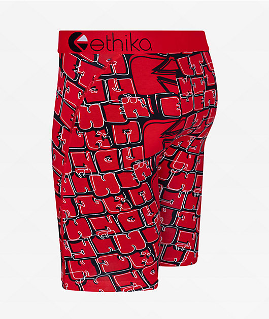 Ethika Kids Offset Scribble Boxer Briefs