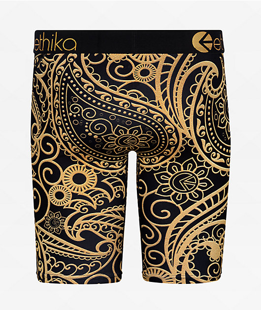 Ethika Kids Royal Banda Black Boxer Briefs